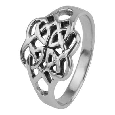 Celtic Silver Ring 0349
