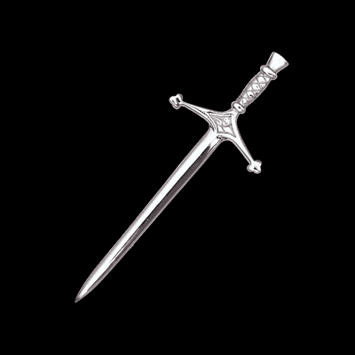 Celtic Sword Silver Kilt Pin 2217