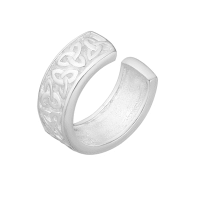 Celtic Trinity Knot Ear Cuff 2528