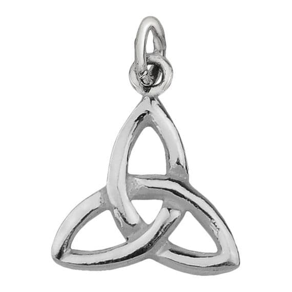 Celtic Trinity Knot Silver Bracelet Charm 0331
