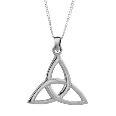 Celtic Trinity Knot Silver Pendant 0075