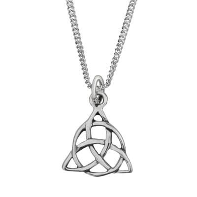Celtic Trinity Knot Silver Pendant 'Shona' 0882