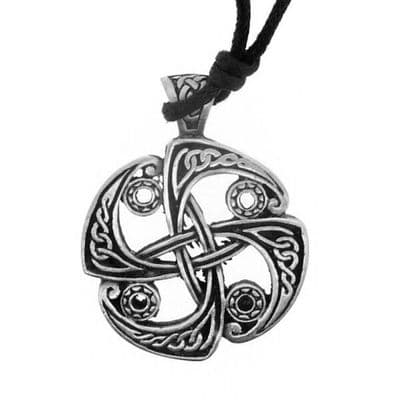 Celtic Unisex Pewter Pendant - Celtic Elements 0711