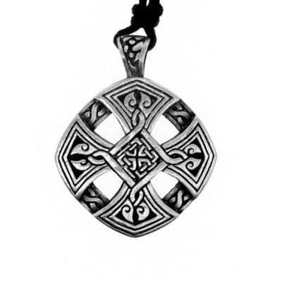 Celtic Unisex Pewter Pendant - Cross of Life 0706