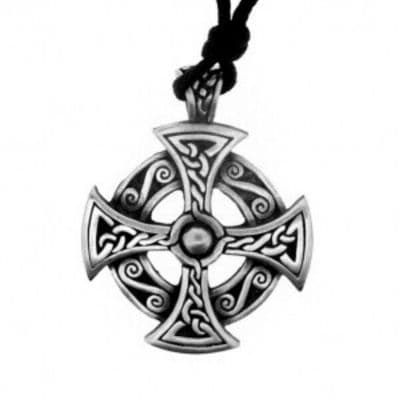 Celtic Unisex Pewter Pendant - Destiny Knot Cross 0705
