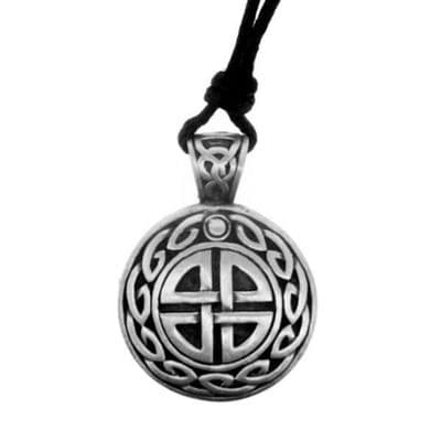 Celtic Unisex Pewter Pendant - Druids Knot 0716