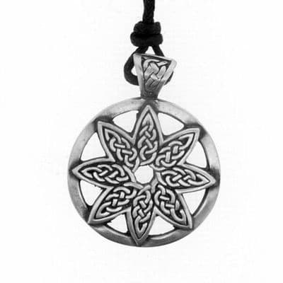 Celtic Unisex Pewter Pendant - Elements Knot 0707