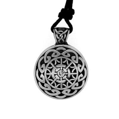 Celtic Unisex Pewter Pendant - The Eternity Knot 0714