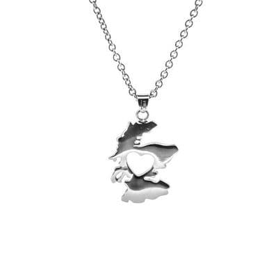 From the Heart of Scotland Stainless Steel Pendant 1065