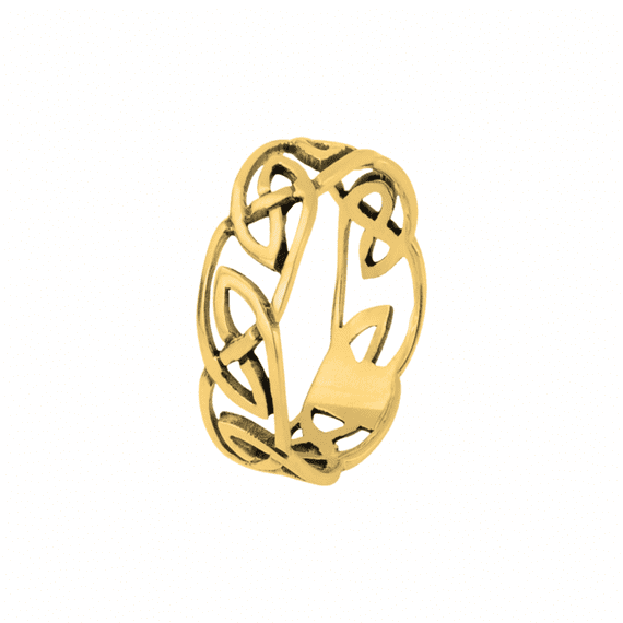 Gold Celtic Ring 9155G