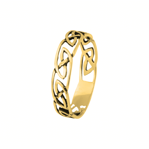 Gold Celtic Ring 9157G
