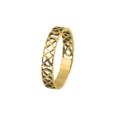 Gold Celtic Ring 9160G