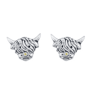 Highland Cow Stud Earrings 2505