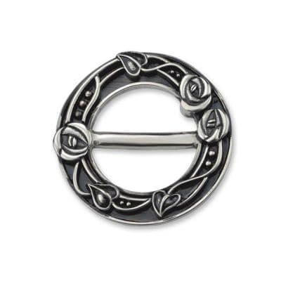 Mackintosh Glasgow Rose Scarf Ring Large 9826