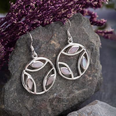 Mackintosh Rose Drop Earrings 2407