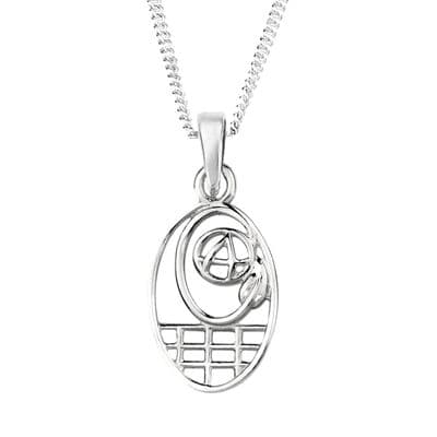Mackintosh Silver Pendant 9068