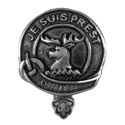 Outlander Inspired Clan Fraser Stainless Steel Brooch 9847