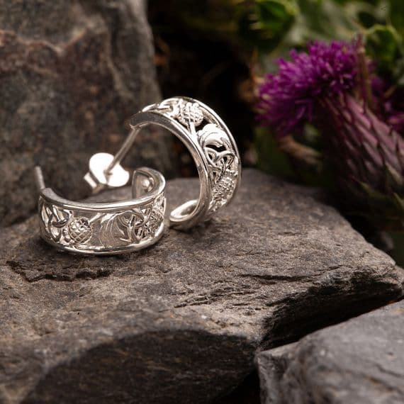 Outlander Inspired Hoop Earrings 2522