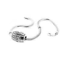 Scotch Whisky Cask Silver Bead Charm 1112