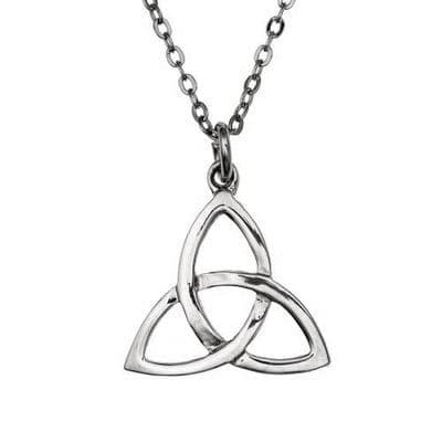 Sterling Silver Celtic Triune Pendant 2028