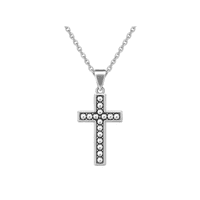 Sterling Silver Cross Pendant 2601
