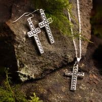 Sterling Silver Cross Pendant 2601
