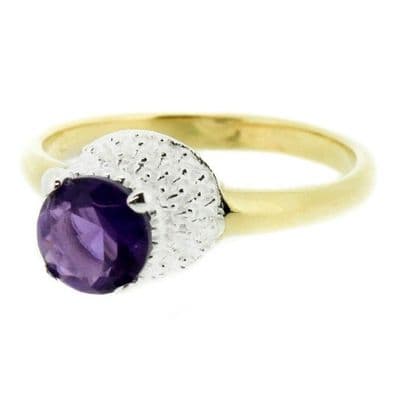 Vintage Scottish Thistle Ring 9898