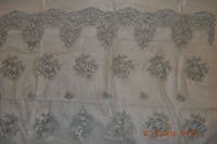 Embroidery Lace, 95 cm wide,