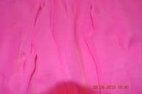 S2030 Silk georgette, 114 cm,  hot pink