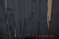 S2030 Silk georgette, 114 cms,  Black