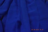 S2030 Silk georgette, 114 cms,  Royal Blue