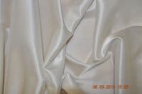 S2040 Heavy Silk Stretch Satin, 110 cm, 28 momme, Ivory