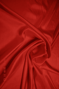 S4010 Silk habotai, 114 cms,  Medium Red