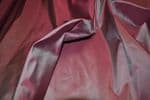 S4510 silk taffeta, 140 cm, fuchsia/light blue (two tones)