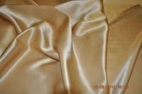 S5010 Silk crepe back satin, 114 cms,  19 mm, Coffee