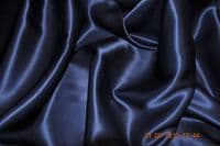 S5010 Silk crepe back satin, 114 cms,  19 mm, Dark Navy