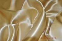 S5025 Silk Double Faced Satin, 114 cm, Gold