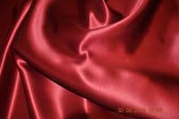 S5025 Silk Double Faced Satin, 114 cm, Maroon