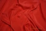 S6010 Silk Crepe De Chine, 114 cm, red