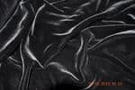 S9020 Silk/Viscose Velvet, 140 cm, Black