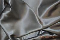 Silk crepe satin, 114 cms, 81.7 gsm Khaki