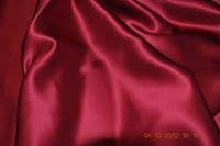 Silk crepe satin, 114 cms, 81.7 gsm Maroon