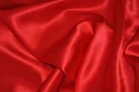 Silk crepe satin, 114 cms, 81.7 gsm Red