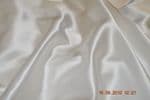 Silk crepe satin, 140 cms, 81.7 gsm, 101 White