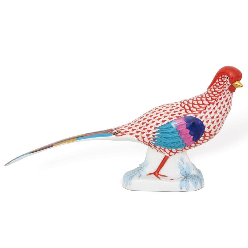 Herend Porcelain Figurine of a Gold Pheasant