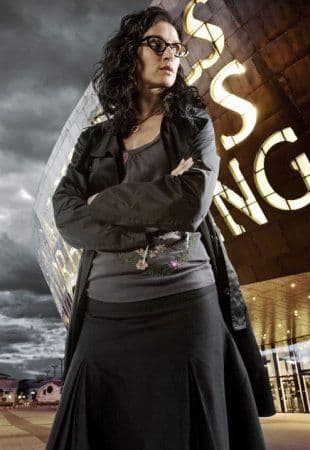 Indira Varma "TORCHWOOD" Suzie Costello Genuine Signed Autograph 10"x8" COA 3676