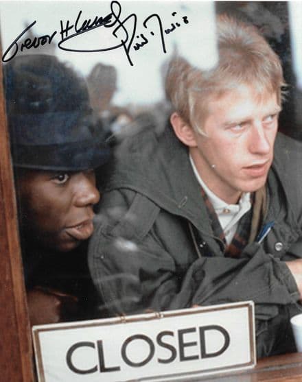 "Quadrophenia" Trevor Laird, Phil Davis 10" x 8" Genuine Signed with COA 11560