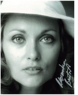 Alexandra Bastedo The Champions, Batman Begins GSA 10x8 COA