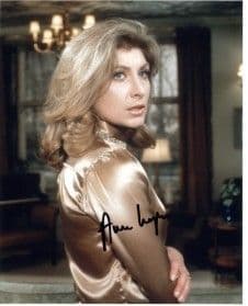 Ann Lynn, Danger Man, The Saint, Genuine signed autograph 10x8 COA