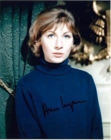 Ann Lynn, Danger Man, The Saint Genuine signed autograph 10x8 COA